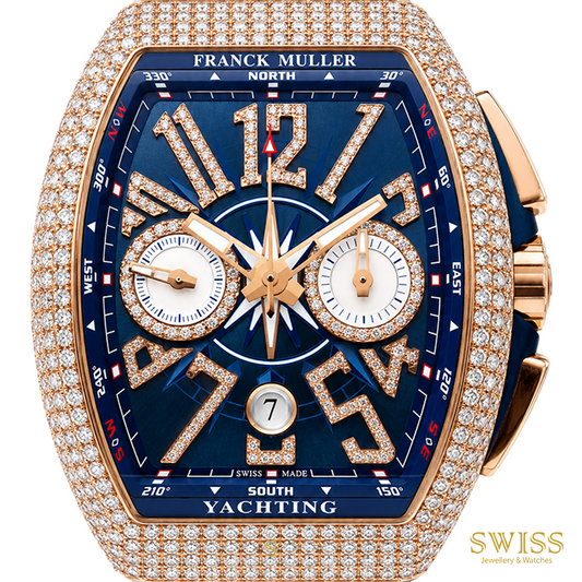 Franck Muller Vanguard Yachting Chronograph Diamond Watch