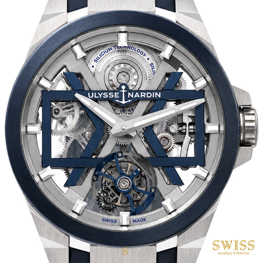 Ulysse Nardin Blast Tourbillon Blue Titanium 45mm Watch