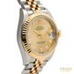 Rolex Lady-Datejust 28 Yellow Rolesor Champagne Diamond Dial