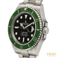 Rolex Submariner Date 41mm Oystersteel Green Cerachrom Bezel