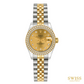 Rolex Lady-Datejust 26 Yellow Rolesor Champagne Diamond Dial