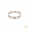 Cartier Vendôme 18K White Gold Wedding Band Ring