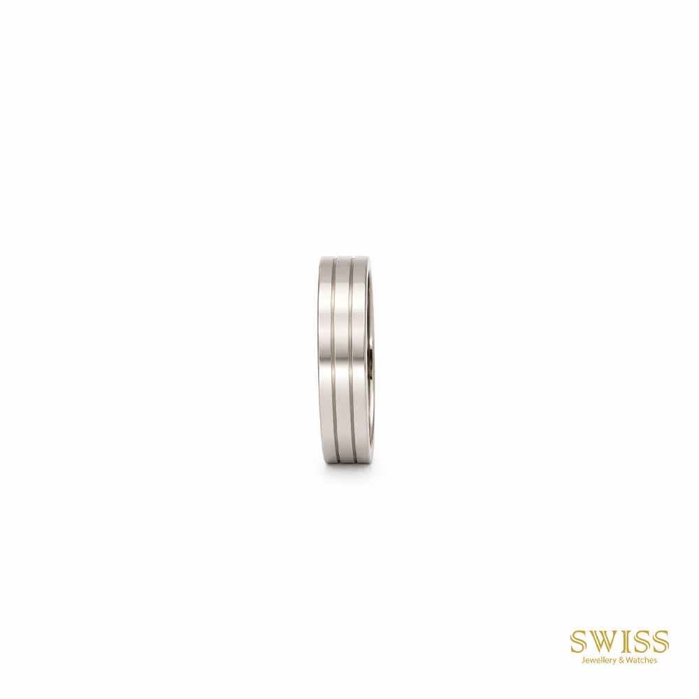 Cartier Vendôme 18K White Gold Wedding Band Ring