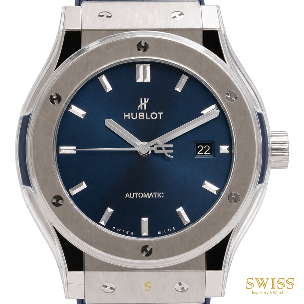 Hublot Classic Fusion Titanium Blue