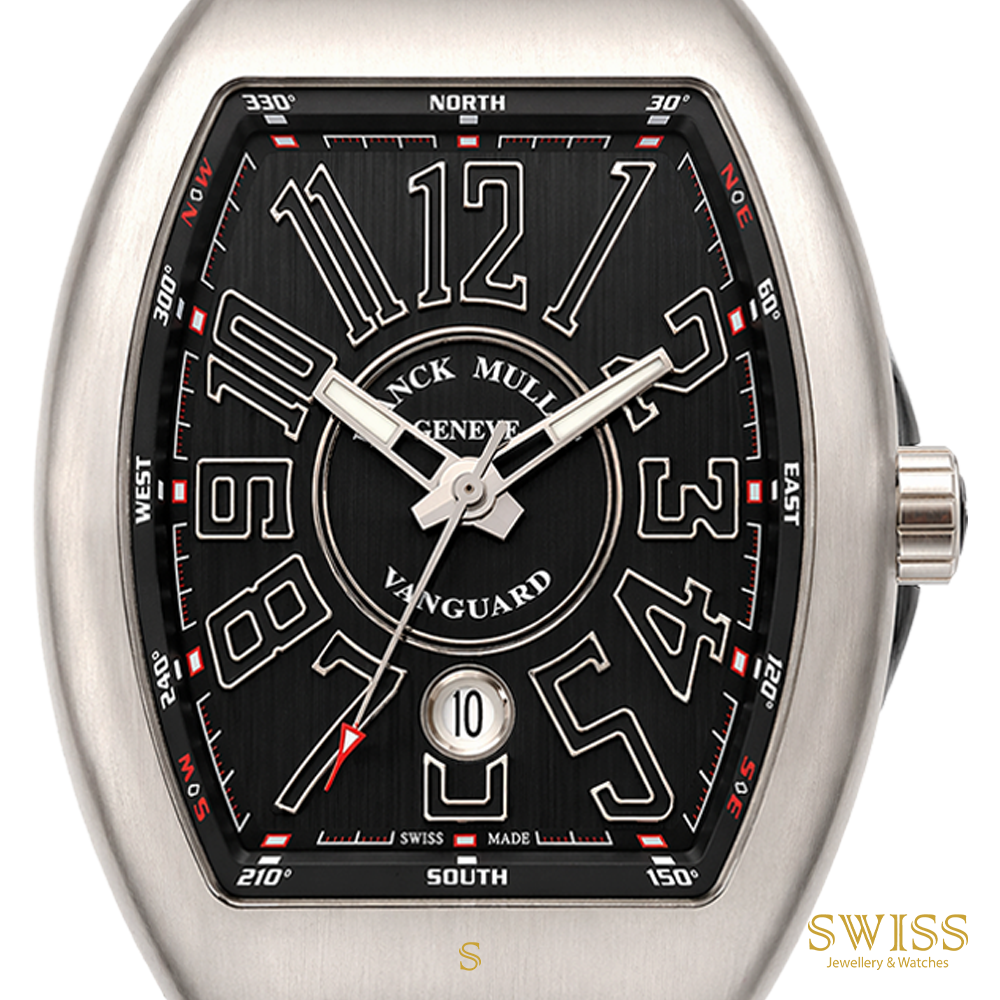 Franck Muller Vanguard Black Dial Automatic Watch