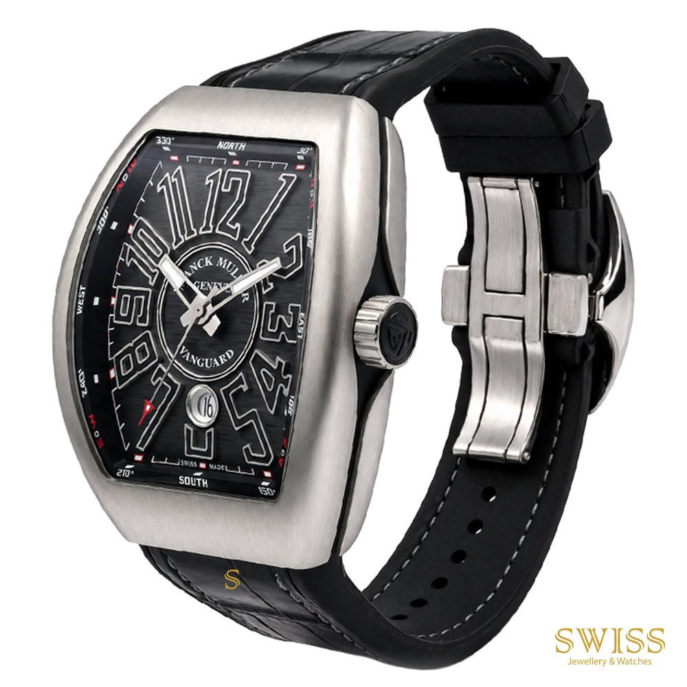 Franck Muller Vanguard Black Dial Automatic Watch