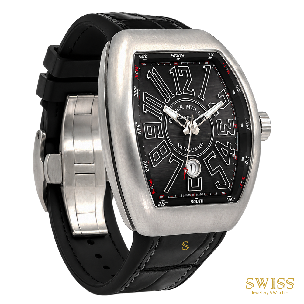 Franck Muller Vanguard Black Dial Automatic Watch