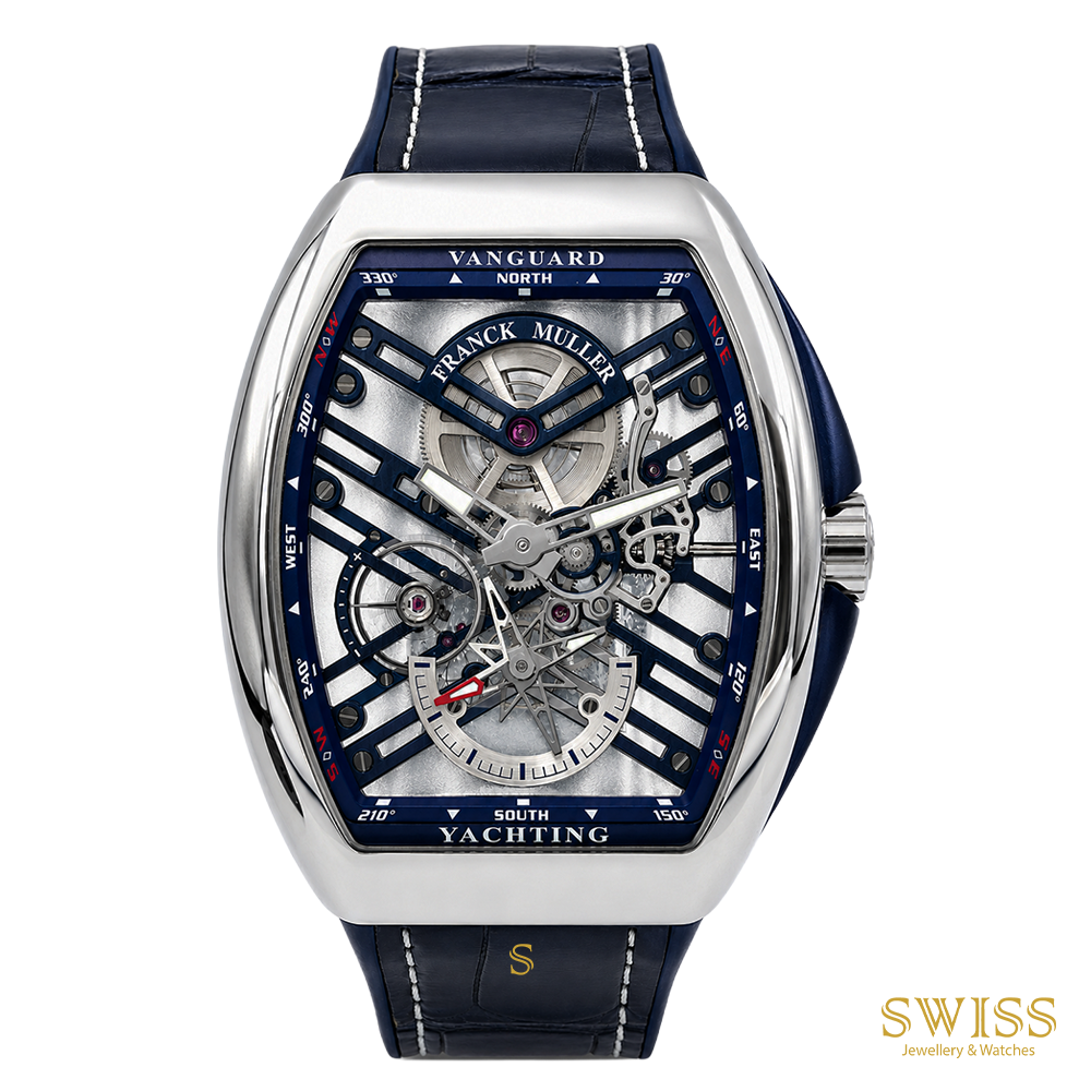 Franck Muller Vanguard Yachting Skeleton Blue Watch