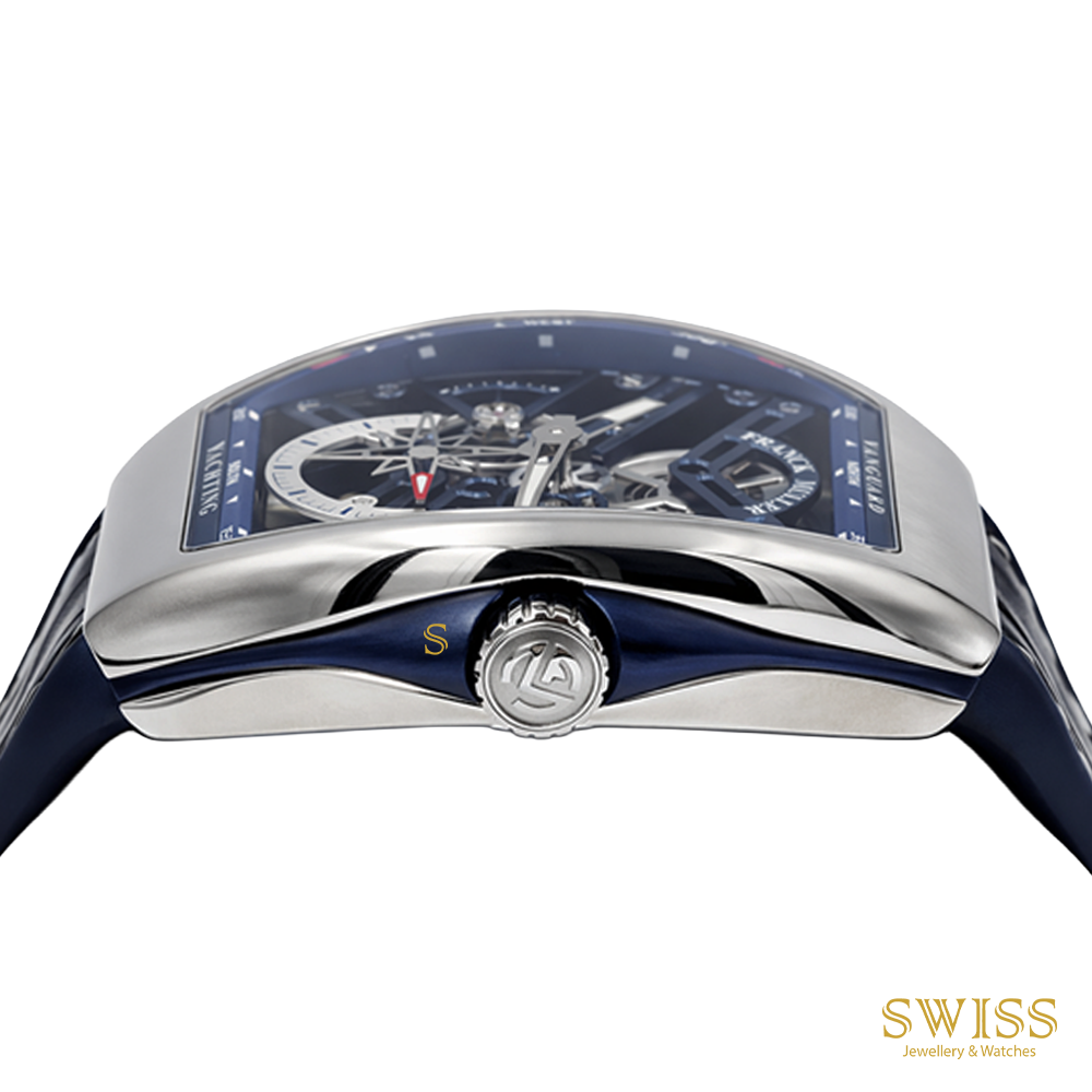 Franck Muller Vanguard Yachting Skeleton Blue Watch