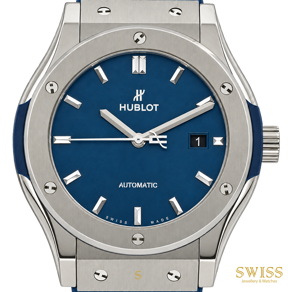 Hublot Classic Fusion Titanium Blue 42mm