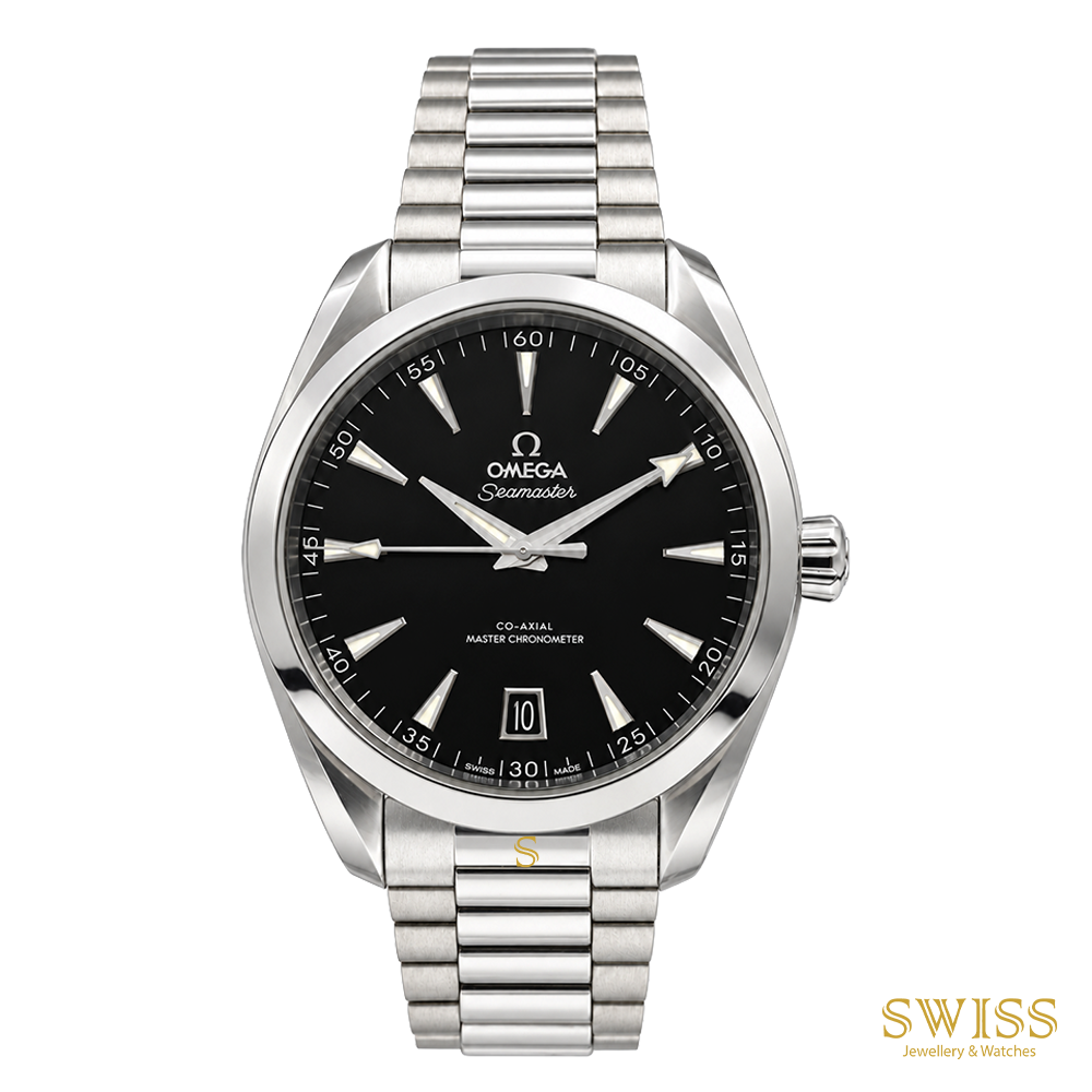 Omega Seamaster Aqua Terra 150M Co-Axial Master Chronometer 41mm Black Dial Watch