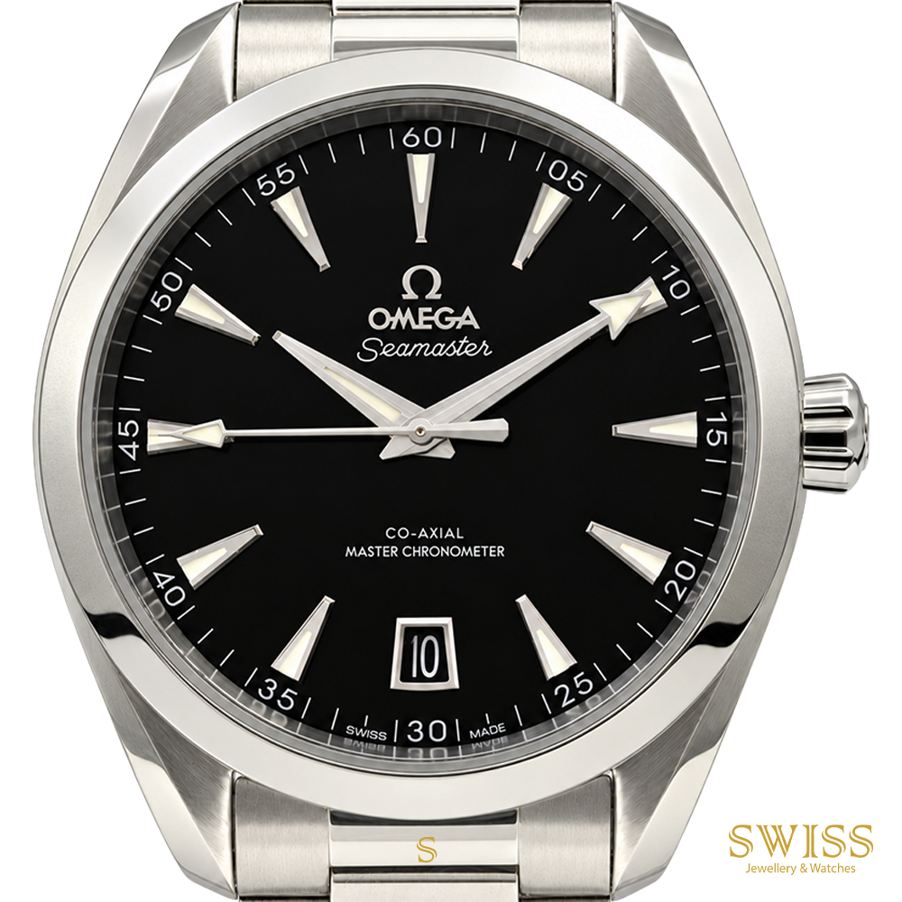 Omega Seamaster Aqua Terra 150M Co-Axial Master Chronometer 41mm Black Dial Watch