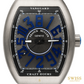 Franck Muller Vanguard Crazy Hours Titanium Blue Watch