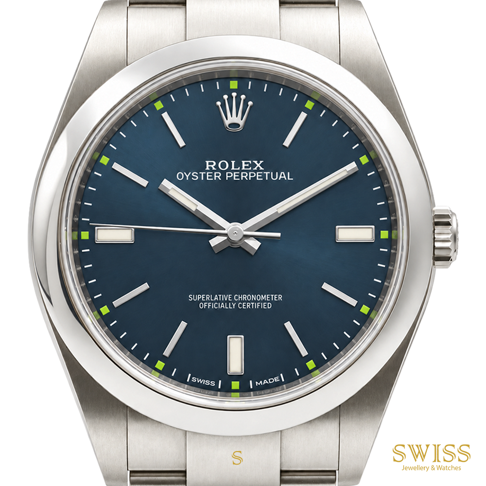 Rolex Oyster Perpetual 39 Blue Dial