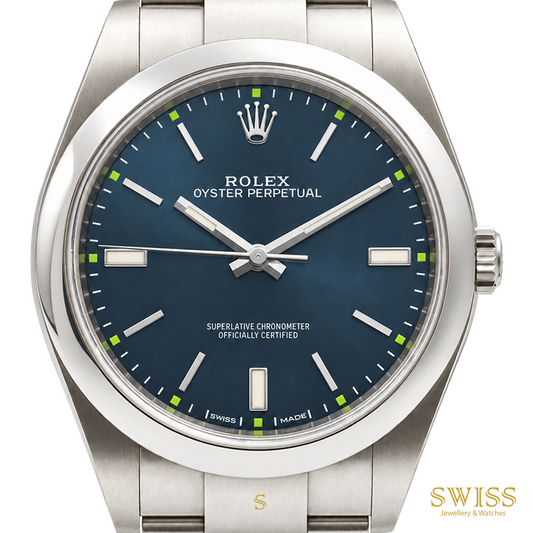 Rolex Oyster Perpetual 39 Blue Dial