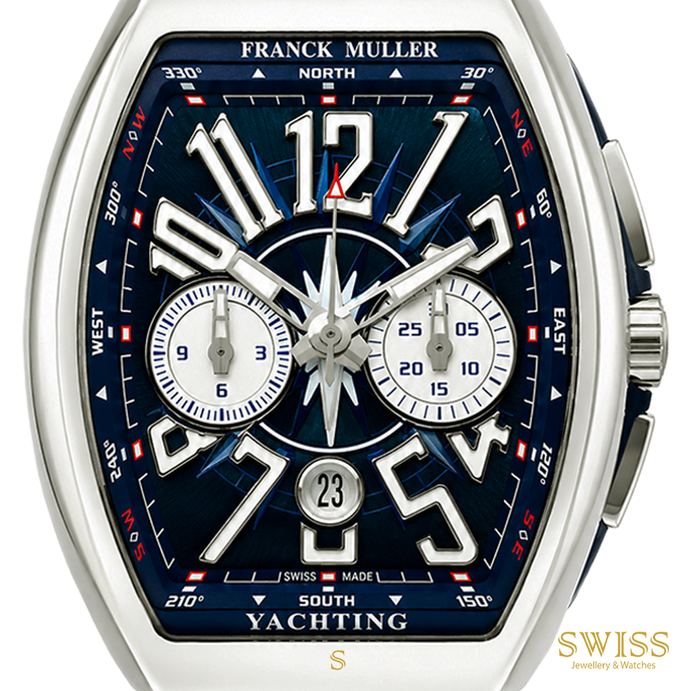 Franck Muller Vanguard Yachting Chronograph Blue Watch