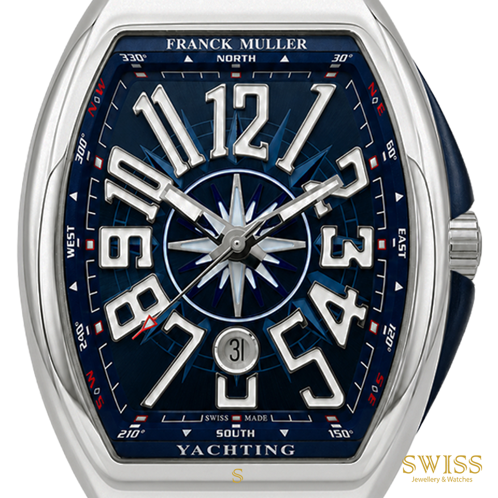 Franck Muller Vanguard Yachting Blue Automatic Watch