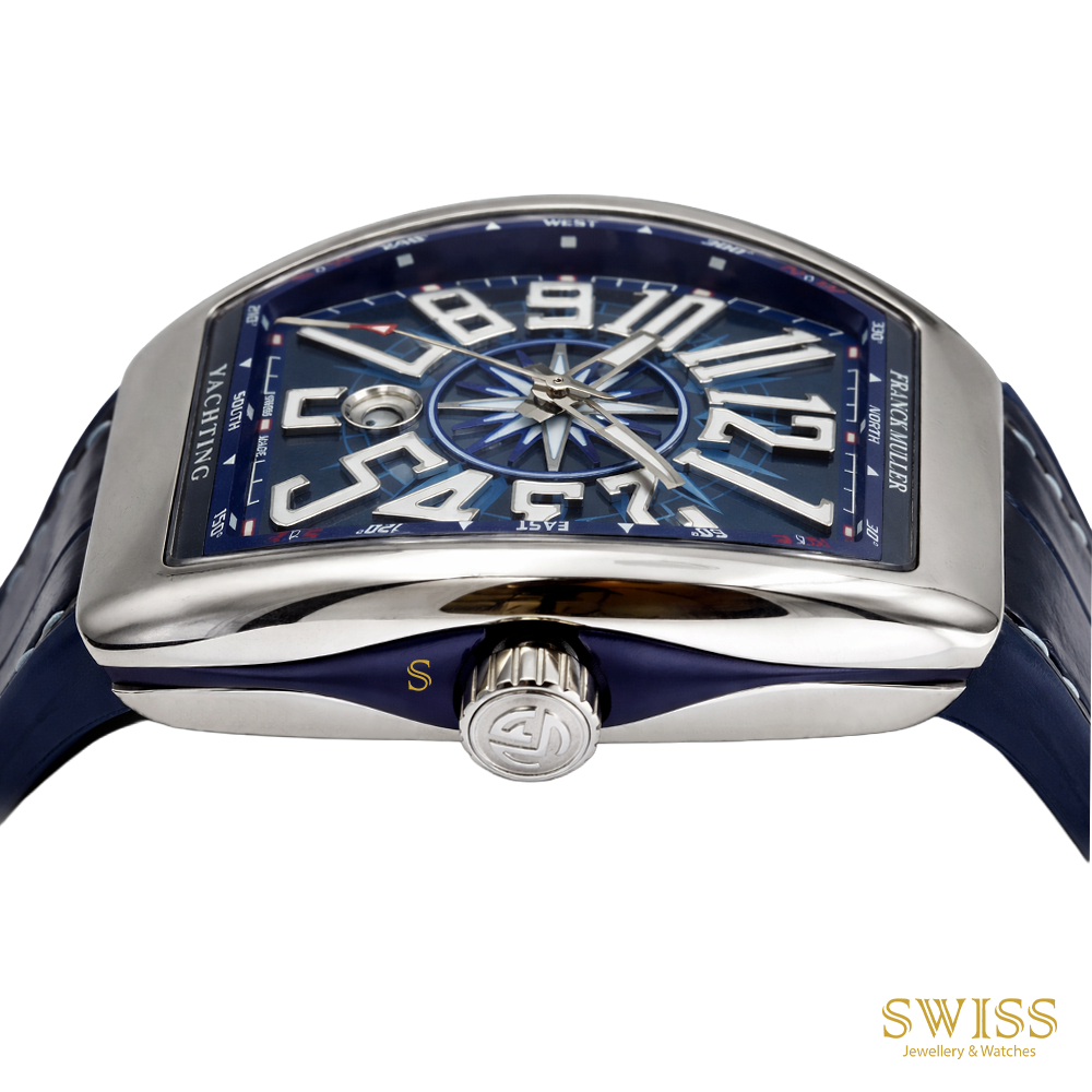 Franck Muller Vanguard Yachting Blue Automatic Watch