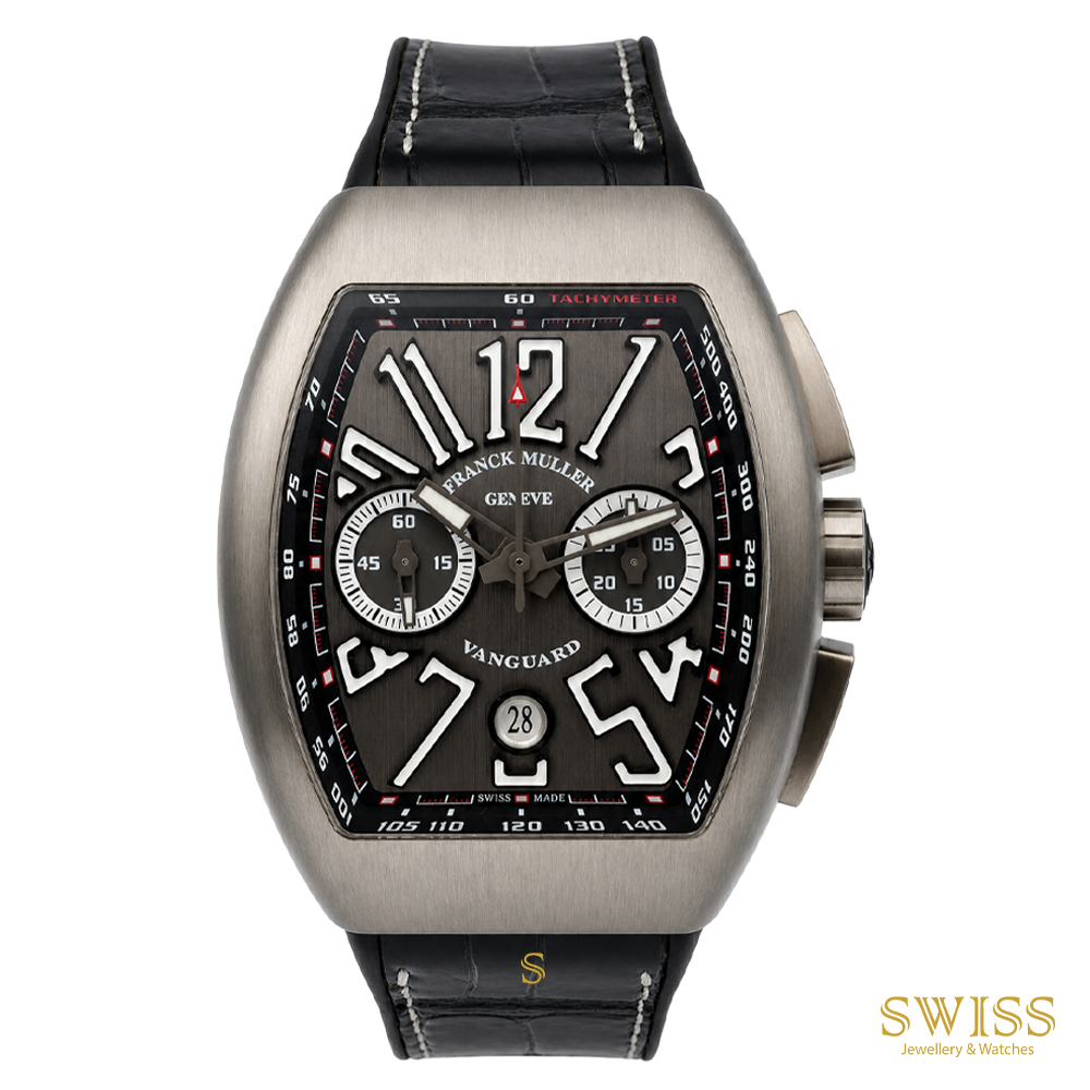 Franck Muller Vanguard Chronograph Titanium Brown Watch