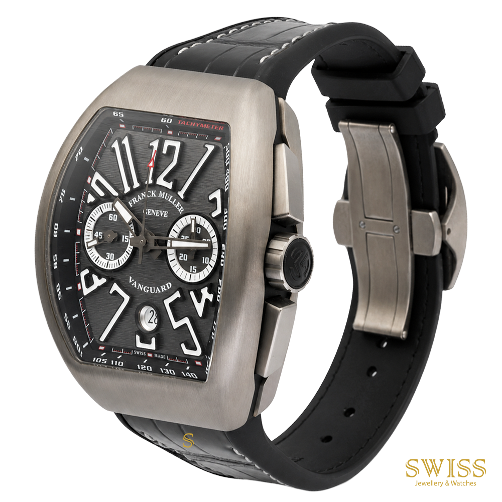Franck Muller Vanguard Chronograph Titanium Brown Watch