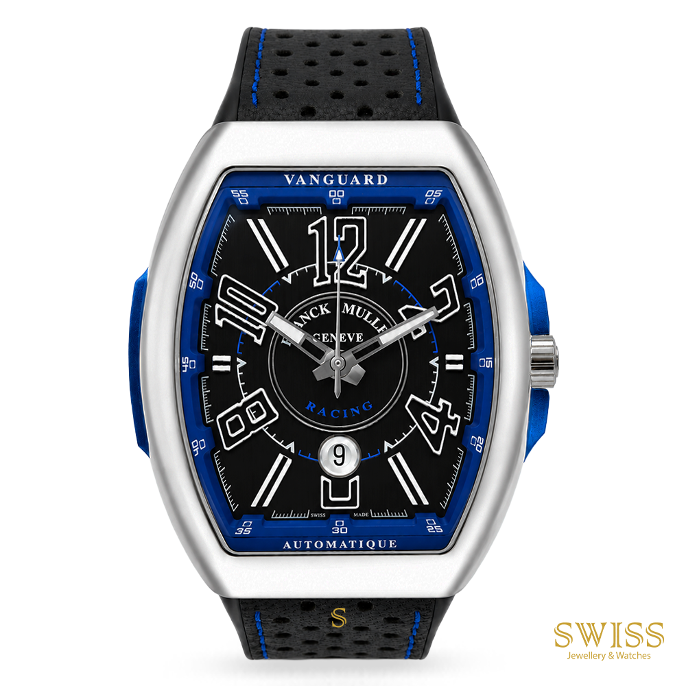 Franck Muller Vanguard Racing Blue Automatic Watch