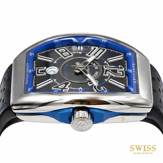 Franck Muller Vanguard Racing Blue Automatic Watch