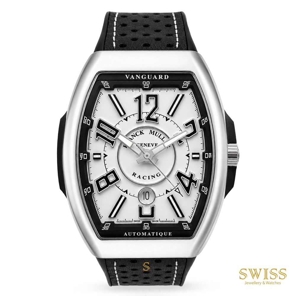 Franck Muller Vanguard Racing White Automatic Watch