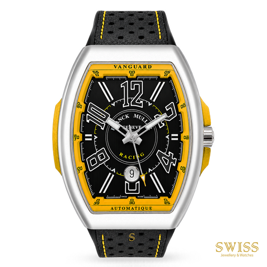 Franck Muller Vanguard Racing Yellow Automatic Watch