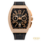 Franck Muller Vanguard Chronograph Diamond Rose Gold Watch