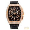 Franck Muller Vanguard Chronograph Diamond Rose Gold Watch