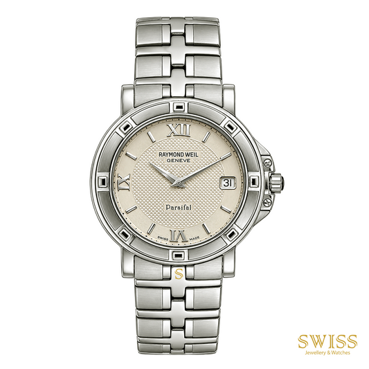 Raymond Weil Parsifal Stainless Steel White Dial Men's Watch