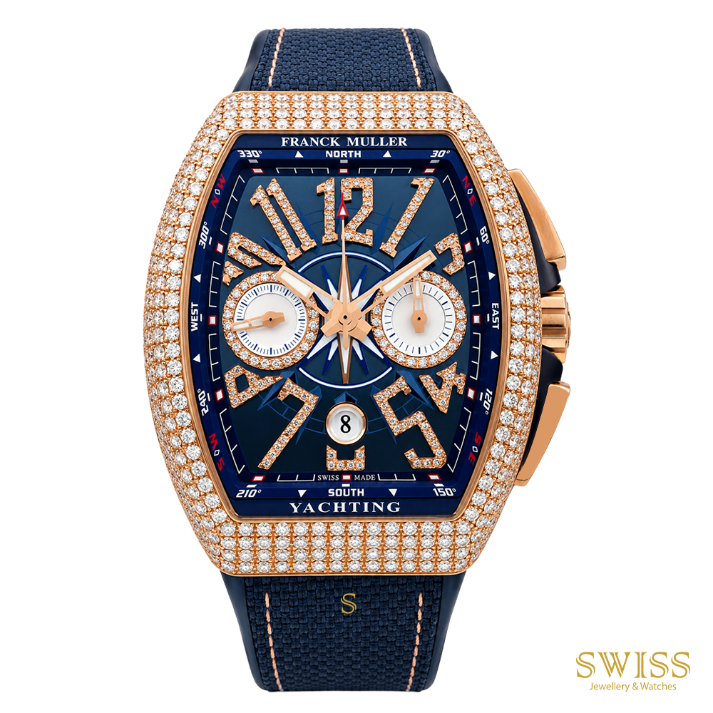Franck Muller Vanguard Yachting Chronograph Diamond Watch