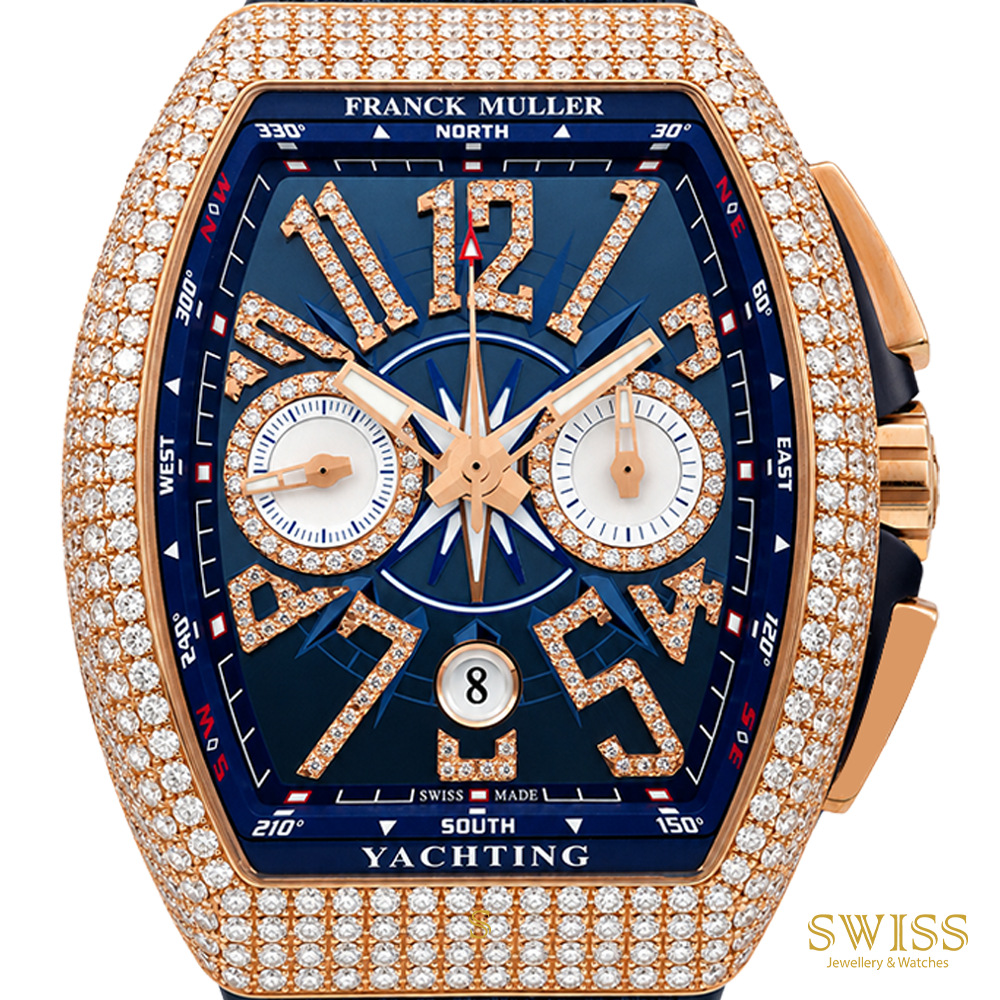 Franck Muller Vanguard Yachting Chronograph Diamond Watch