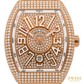 Franck Muller Vanguard Diamond Automatic Rose Gold Watch