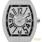 Franck Muller Vanguard Diamond Steel Automatic Watch
