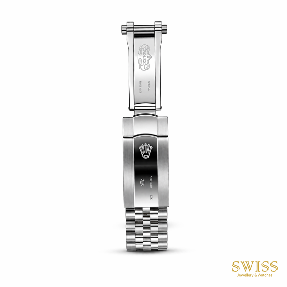 Rolex Datejust Black Dial Jubilee Watch
