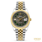 Rolex Datejust 41 Wimbledon Jubilee Gold Steel