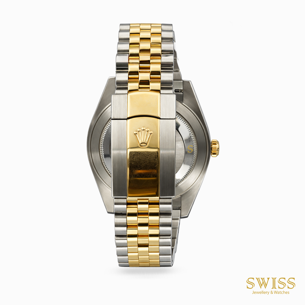 Rolex Datejust 41 Wimbledon Jubilee Gold Steel