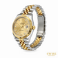 Rolex Datejust 36 Champagne Diamond Dial Watch