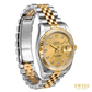 Rolex Datejust 36 Champagne Diamond Dial Watch