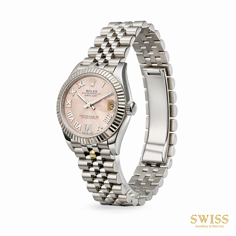 Rolex Datejust 31 Pink Roman Dial Jubilee