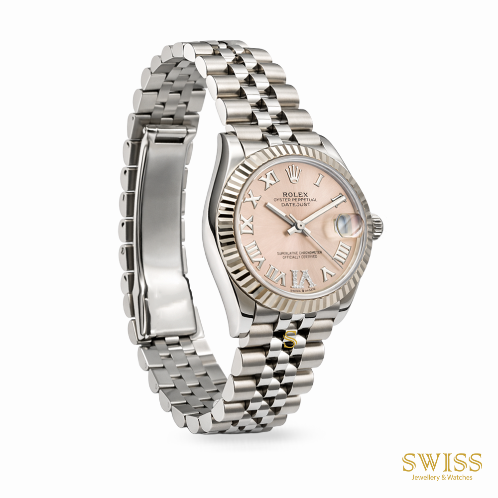 Rolex Datejust 31 Pink Roman Dial Jubilee