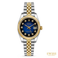 Rolex Lady Datejust Blue Diamond Dial Jubilee