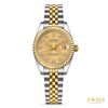Rolex Lady Datejust Champagne Diamond Dial Jubilee